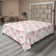 Ambesonne, drap plat floral pivoines, art botanique printanier