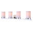 Bergan 4 - Light Dimmable Chrome Vanity Light