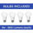 4-Light Universal Ceiling Fan Branched Light Kit-1631033852
