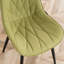 Chaise d'appoint rembourrée en similicuir Chardee-563054729