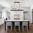 10-light Kitchen Island  Chandelier