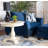 Rabelais Upholstered Armchair with Ottoman-105410610