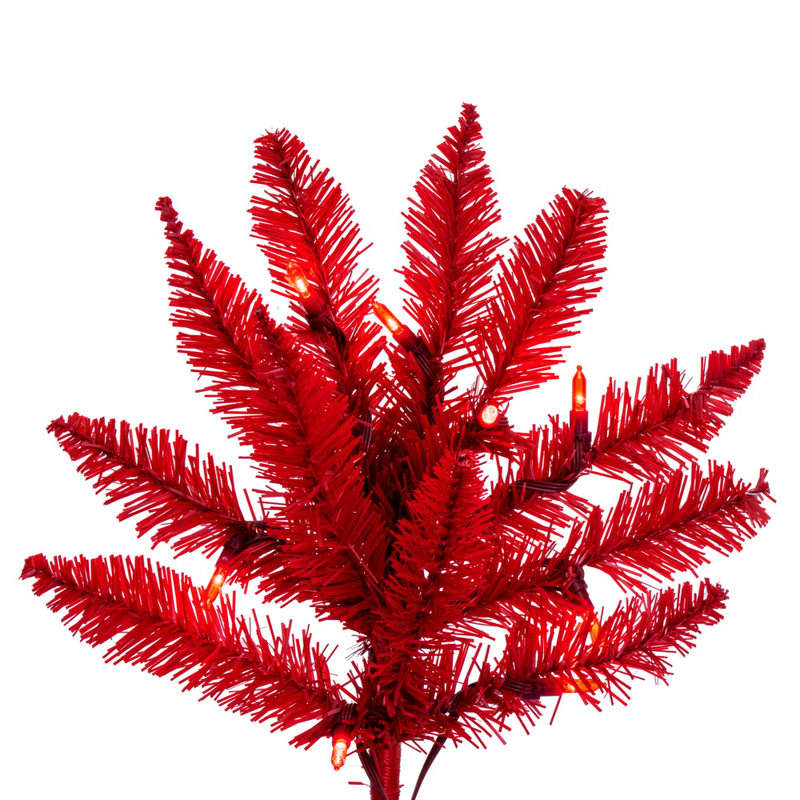 Gu 9' H Lighted Artificial Pine Christmas Tree