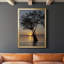 «Sunset Silhouette», reproduction encadrée de qualité supérieure - prête à être accrochée-88261526-88261525