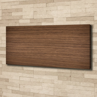 Wooden Background - Wrapped Canvas Print