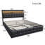 Upholstered Ottoman Storage Bed-1642006590