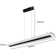 Dimmable LED dining room lamp with remote control. Modern design