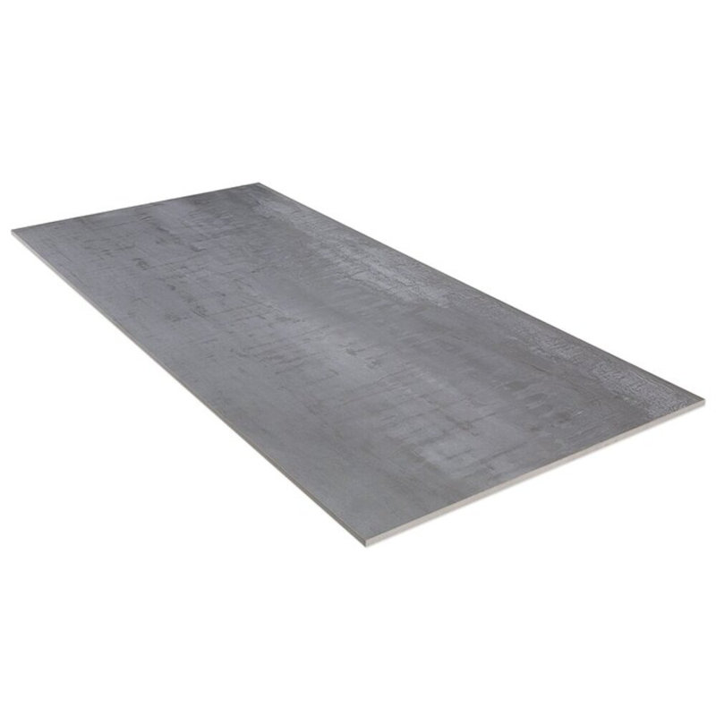 Angela Harris Inspira 24x48 Matte Metal Look Porcelain Tile, Light Gray