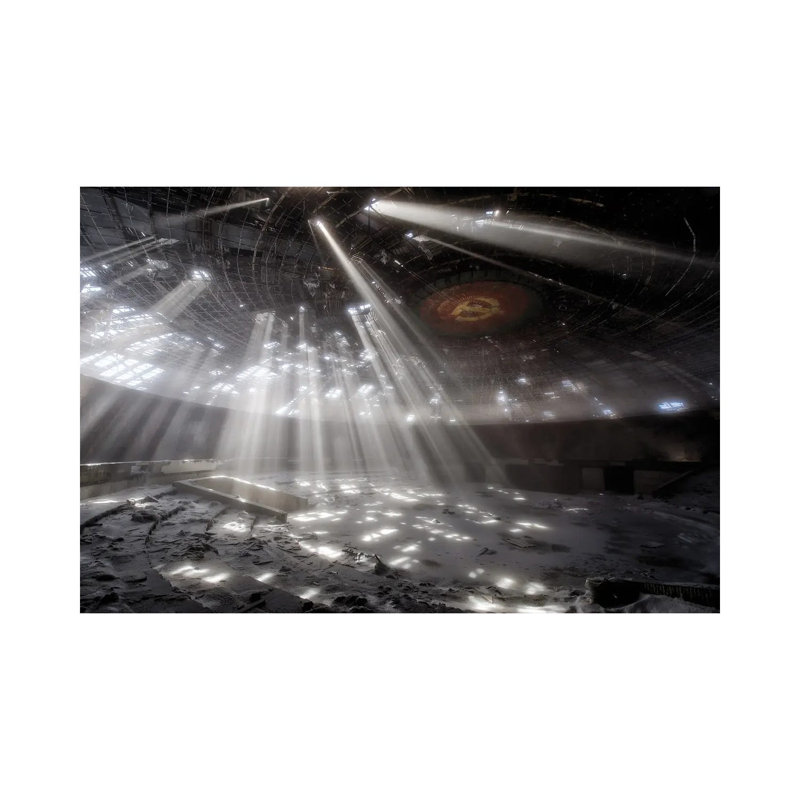Buzludzha by Milen Dobrev - Wrapped Canvas Print