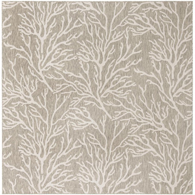 Tapis contemporain gris Azilynn