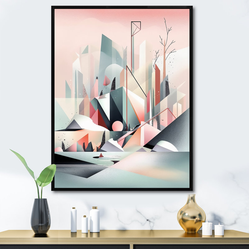 Essence of Abstract Minimalisme II - Impressions d'art mural minimalisme, H 20 po x l 12 po x P 1 po