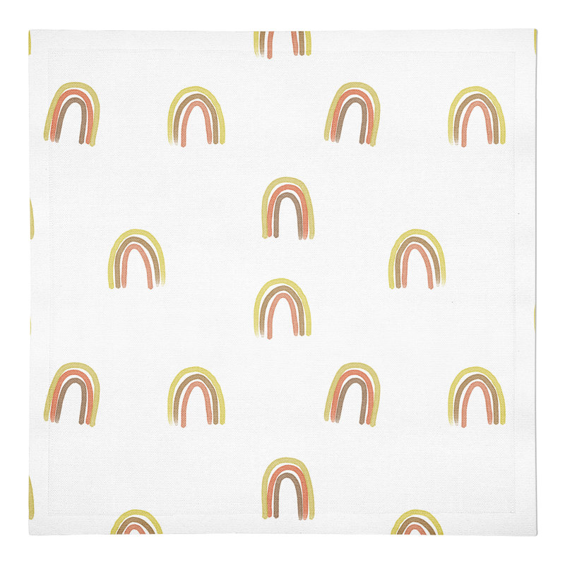 Janmichael Cotton No Pattern Square Napkin