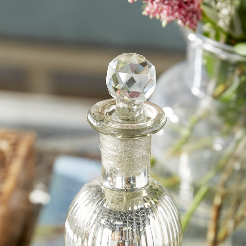 Ensemble de 3 bouteilles décoratives