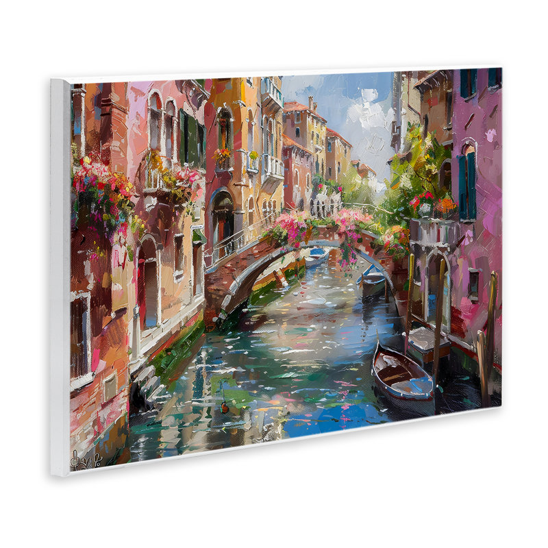 Plaque murale Reflections of Venice, design par LSR Creative Studio, H 10 po x l 15 po