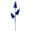 20" Artificial Glitter Cone Tree Spray. Includes 6 pieces per bag.-1300089653