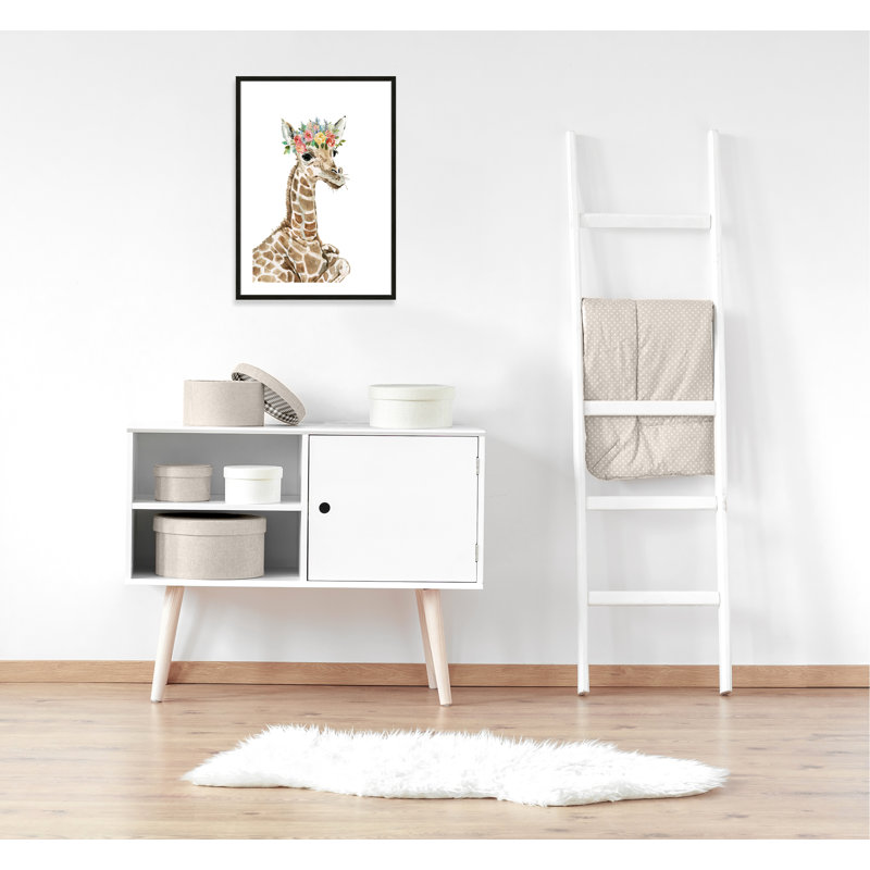 Art sur toile savannah, H 35,5 po x l 25,5 po x P 1,18 po, Cadre noir
