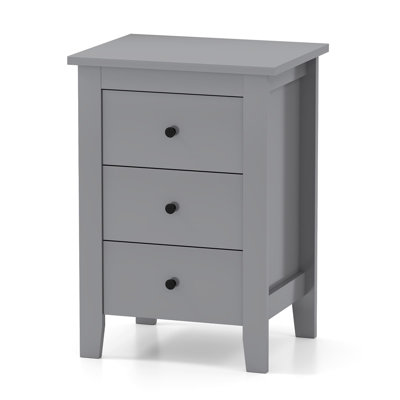 46cm W Particle Board Bedside Table