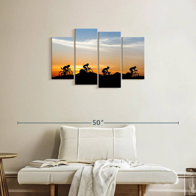 Sireci Mountain Cyclists, 22" H x 36" W