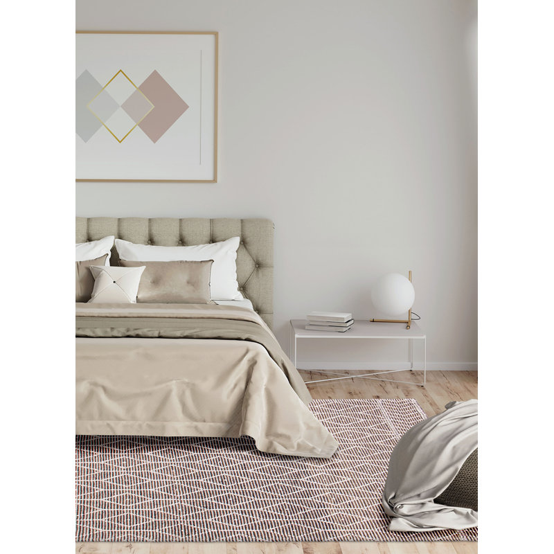 Suliaman Wool Geometric Indoor Rug, Rectangle 6' x 8'10"