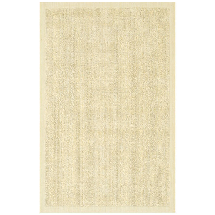 Tapis brun clair areae Fayean, Rectangle 5 pi x 7 pi 6 po