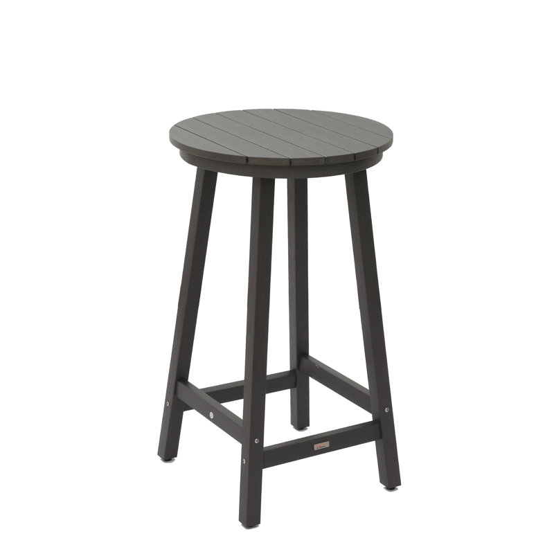Harim Outdoor Bar Table , 24.02'' in. W 24.02'' in. D, Gray