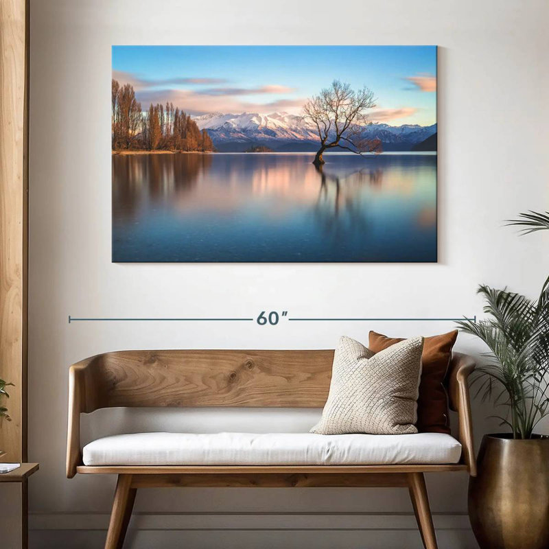 Alvord, célèbre arbre du lac Wanaka, H 32 po x l 48 po
