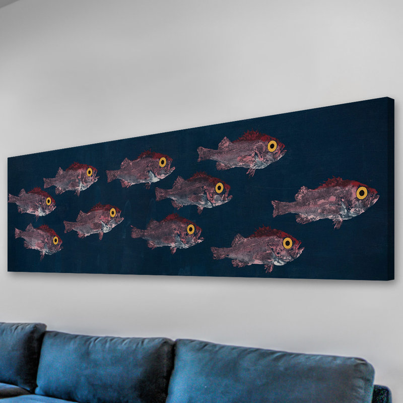 Wrapped Canvas Painting, 51cm H x 152cm W x 3.81cm D