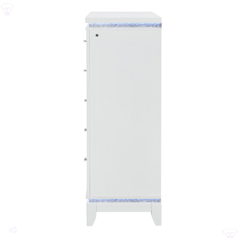Commode blanche ADALID