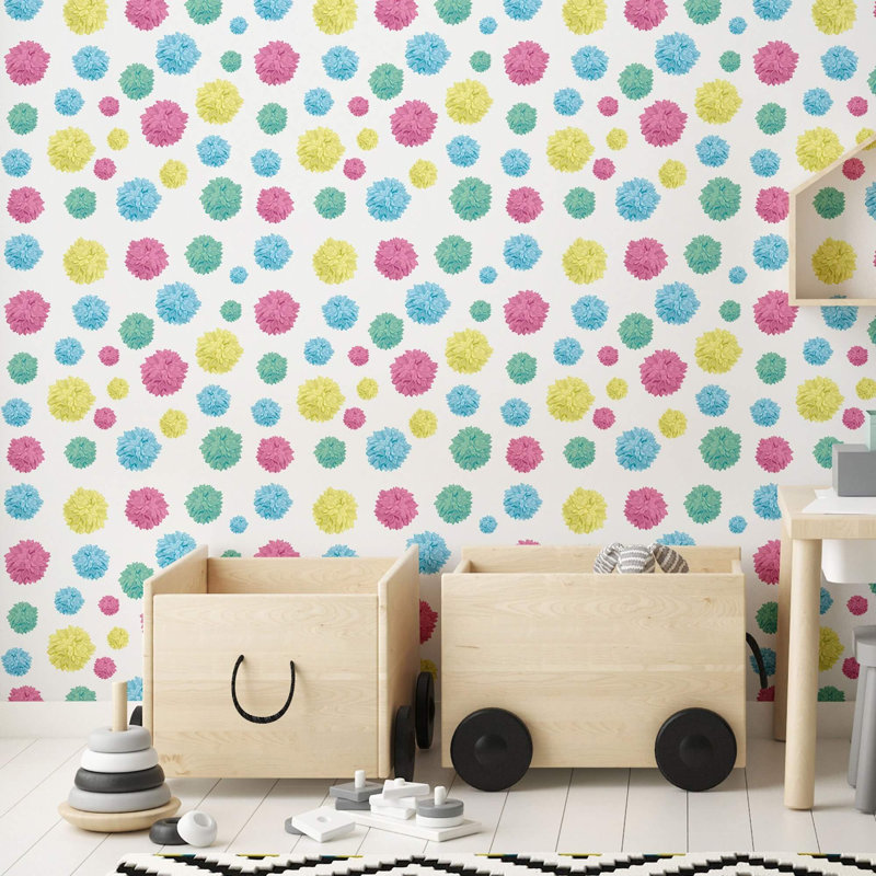 Carreau de papier peint Chrisander, L 126 po x l 24 po
