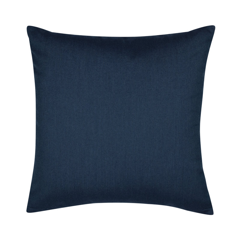 Escape Square Indoor/Outdoor Pillow Cover & Insert, Indigo