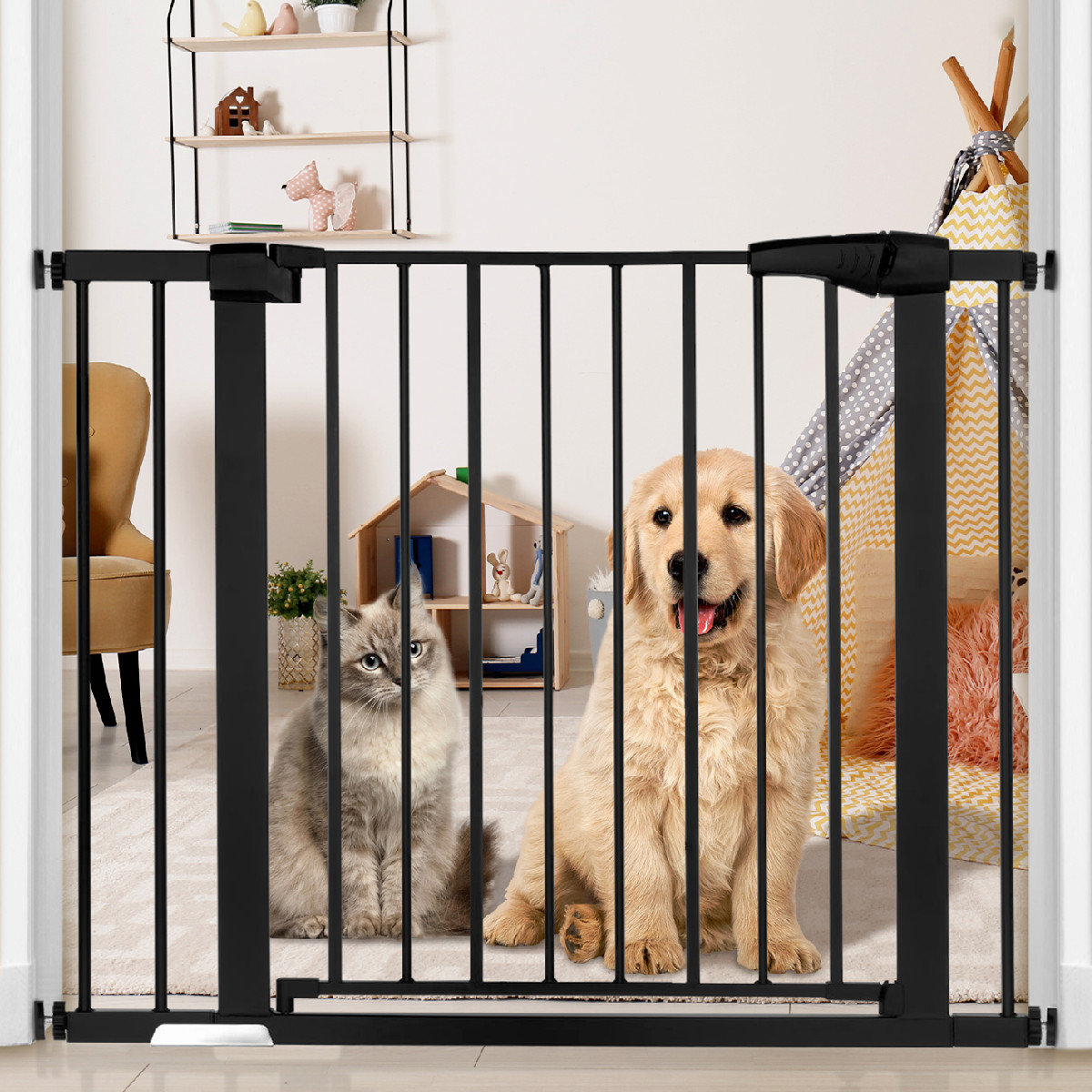 Tucker Murphy Pet™ Safety Pressure Mounted Pet Gate & Reviews | Wayfair