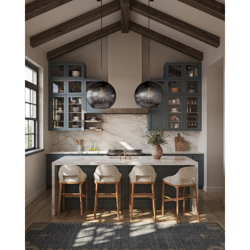 Buckram 1 - Light Pendant, Black Nickel, Black Nickel