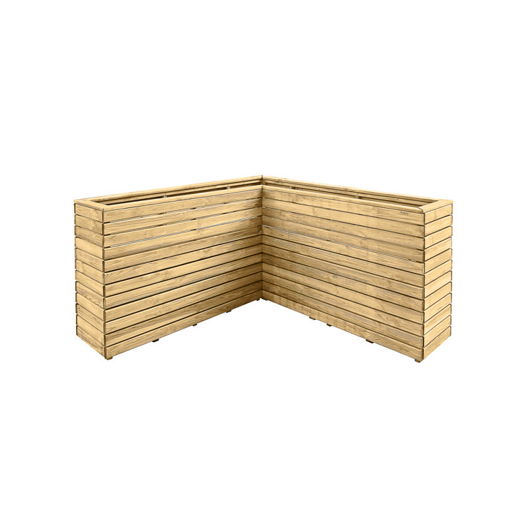 Forest Garden Linear Corner Planter Box | Wayfair.co.uk