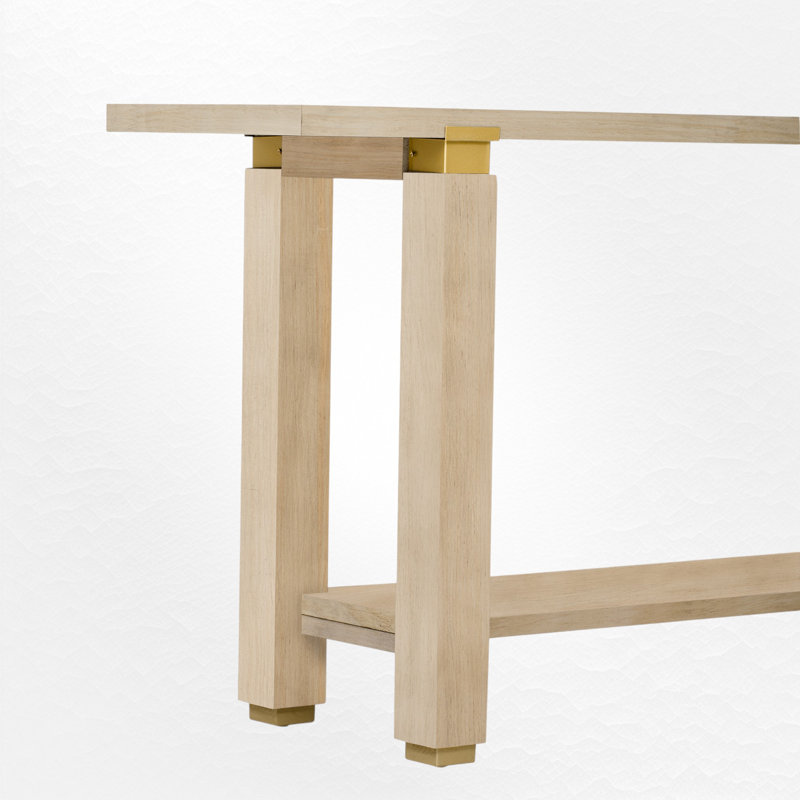 63.02" Console Table, Natural