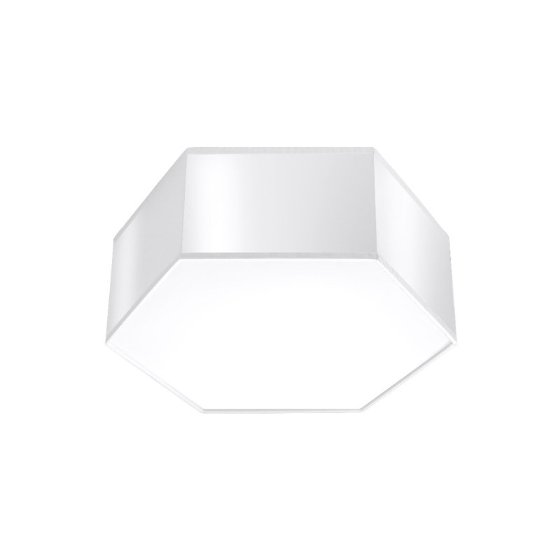 Lekhi Flush Mount, 11cm H x 30.5cm W x 26.5cm D, Biały