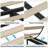 Floating Bed Frame With LED Lights, Charging Station & Storage Headboard-1764224612-1775321916