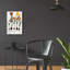 «Tulips» par Art Licensing Studio, art mural en verre acrylique épique, 16 po x 24 po-960509369