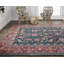 Piraj Wool Geometric Area Rug in Pink-749857009