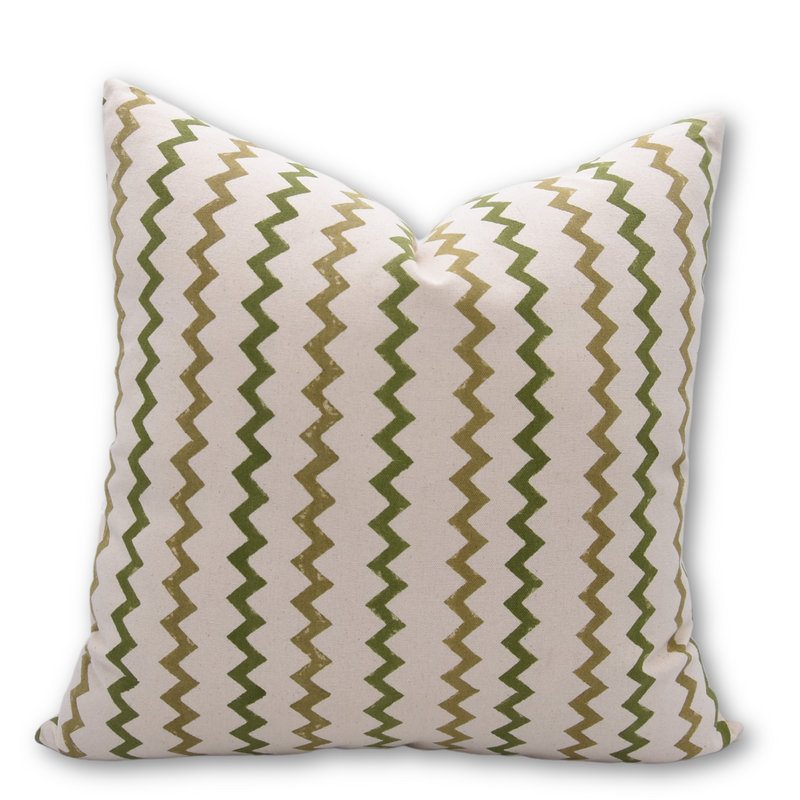  Housse de coussin en coton Floral, Carré, 20 po x 20 po