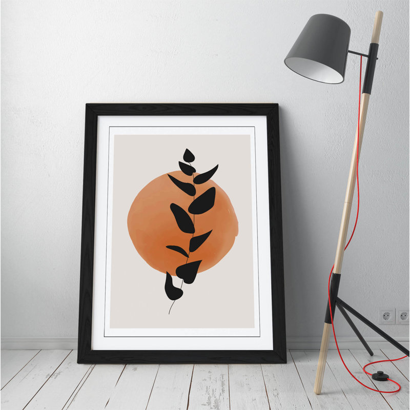Single Picture Frame Print, Black, 47 cm H x 35 cm W