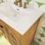 Meuble-lavabo simple 31 po avec comptoir en céramique-87828776