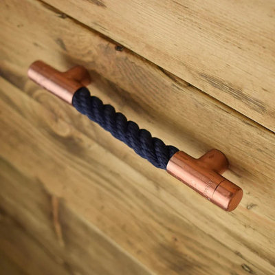 Copper And Navy Rope T Pull