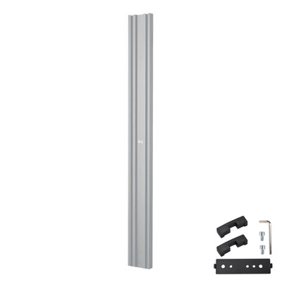 Yescom NexusX X-P 36" Dual Monitor Arm Pole Mount for 2 Monitors Up to 32" PC Mobile Cart Trolley