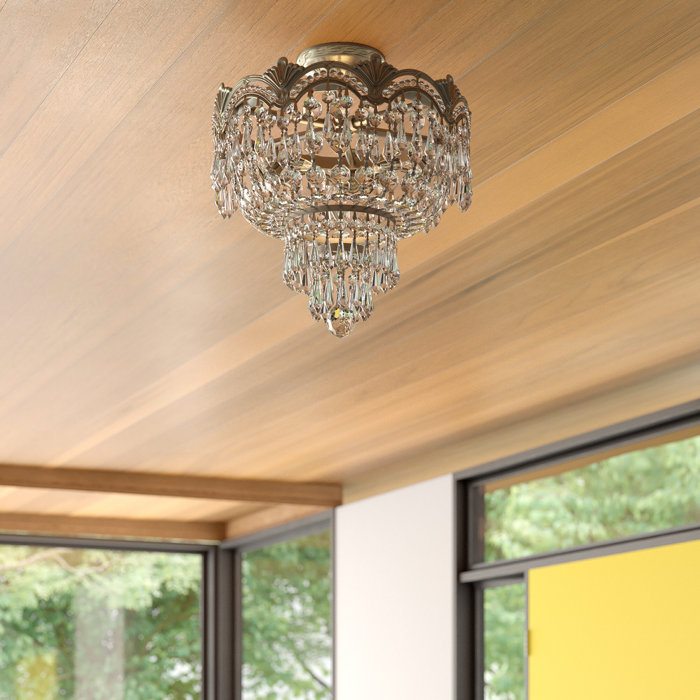 Willa Arlo Interiors Weesner Semi Flush Mount & Reviews | Wayfair