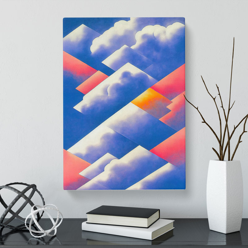 Cloudy Sky Modern - Wrapped Canvas, 76cm H x 50cm W x 3cm D