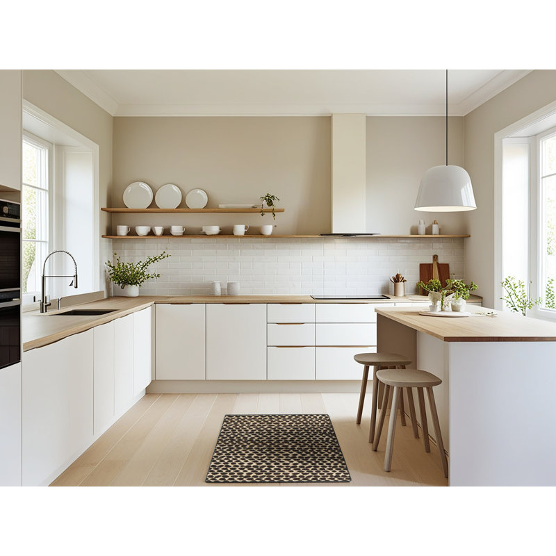 Tapis abstrait moderne 5189, Tapis de couloir 2 pi x 5 pi