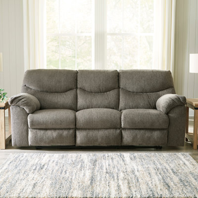Alphons Upholstered 93'' Reclining Sofa