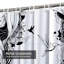 Rideau de douche avec 12 crochets-784226986