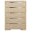 Lennox Light Elm Queen 4-piece Bedroom Set