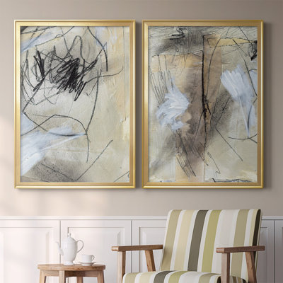 " Masked Notes VII " 2 - Pieces